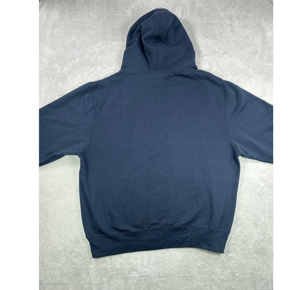 MF DOOM Graphic Hoodie Pullover Mens XL Navy Blue Classic Hip Hop Casual - Picture 4 of 10